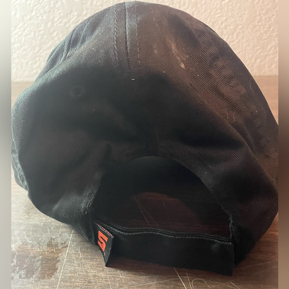 SNAP-ON RACING Hat BLACK ADJUSTABLE Strapback Cap Embroidered NEW NWOT - Picture 2 of 5